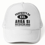 Property of Area 51 hats
