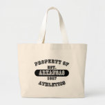 Property of Arkansas shirts Bags