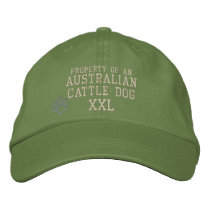 Property of Australian Cattle Dog Embroidered Hat