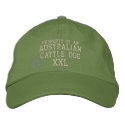 Property of Australian Cattle Dog Embroidered Hat embroidered hats