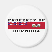 Property Of Bermuda Magnet
