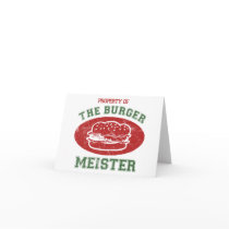 Property of Burger Meister