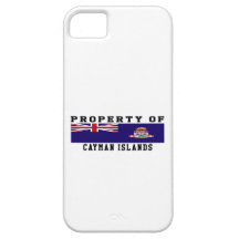 Property Of Cayman Islands iPhone 5 Cases