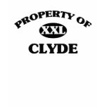 Property of CLYDE t-shirts