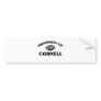 Property of CORNELL Bumper Stickers