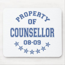 Property Of Counsellor Mouse Pads