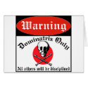 Property Of Dominatrix cards