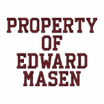 Property of Edward Masen 17 embroidered shirts