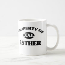 Property of ESTHER Coffee Mug
