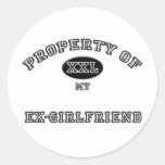 Property of Ex-Girlfriend Round Sticker