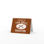 Property of Grill Master cards