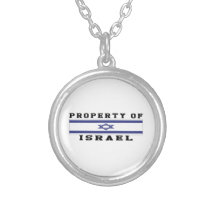 Property Of Israel Pendants