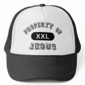 Property of Jesus Christ hats
