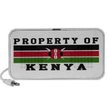 Property Of Kenya Portable Speaker