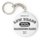 Property of Low Brass keychains