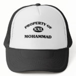 Property of MOHAMMAD hats