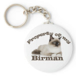 Property of My Birman Keychain