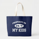 Property of my Kids Tote Bags