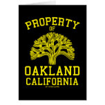 Property of Oakland Cards