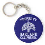 Property of Oakland Keychains