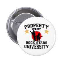 Property Of Rock Star University Pins