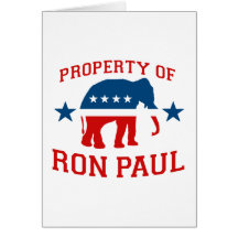 PROPERTY OF RON PAUL GREETING CARDS