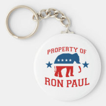 PROPERTY OF RON PAUL KEYCHAIN