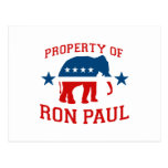 PROPERTY OF RON PAUL POST CARDS