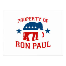 PROPERTY OF RON PAUL POST CARDS