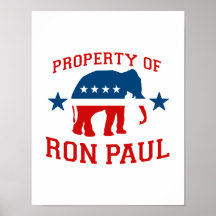 PROPERTY OF RON PAUL PRINT