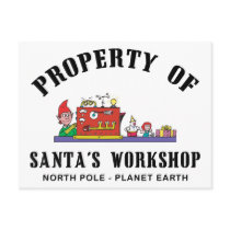 Property of Santa's Workshop Gift