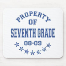 Property Of Seventh Grade Mouse Mat