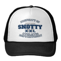 Property of Snotty U Athletic Dept. Mesh Hat