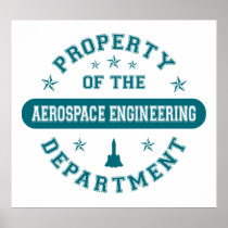 Property of the Aerospace Engineering Department Posters