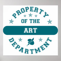 Property of the Art Department Posters