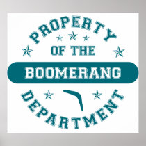 Property of the Boomerang Department Print