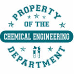 Property of the Chemical Engineering Department photo sculptures