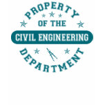 Property of the Civil Engineering Department t-shirts