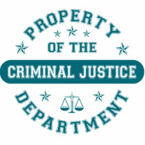 Property of the Criminal Justice Department Cut Outs