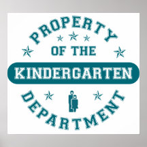 Property of the Kindergarten Department Print
