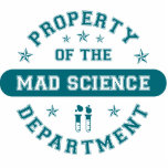 Property of the Mad Science Department photo sculptures