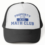 Property Of The Math Club XXL hats