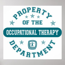 Property of the Occupational Therapy Department Poster