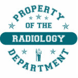 Property of the Radiology Department photo sculptures