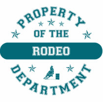 Property of the Rodeo Department Photo Cut Out