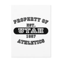 Property of Utah shirts Post Card