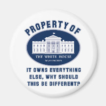 Property of White House Fridge Magnets