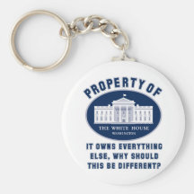 Property of White House Keychain