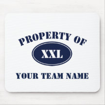 Property of Your Fantasy Team Mouse Pads
