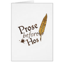 Prose before Hos Card